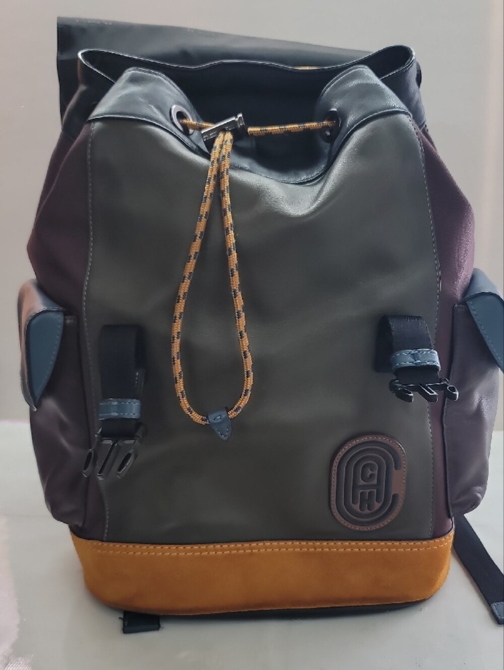 Coach  Rivington Backpack In Colorblock With Coach Patch - Picture 14 of 16